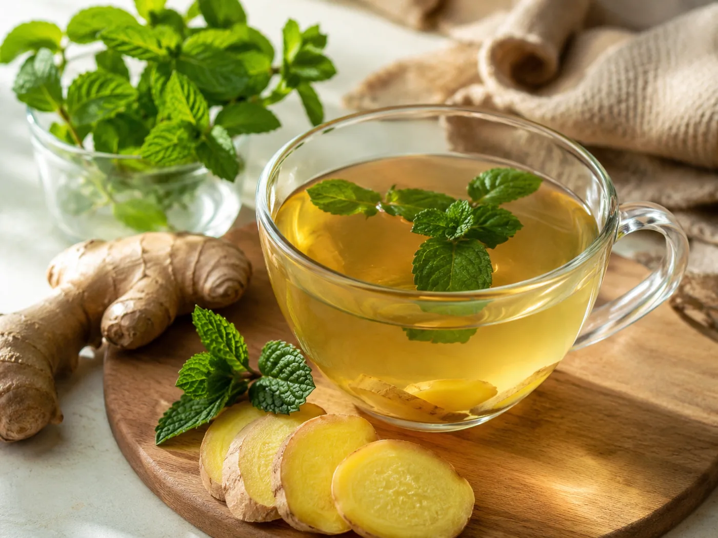 Ginger and Mint Infusion