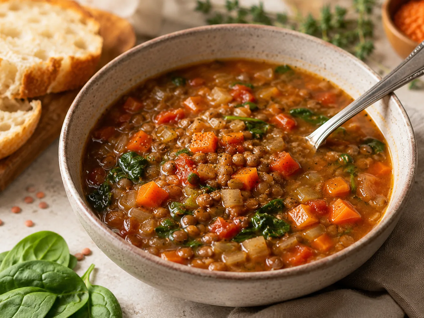 Lentil and Vegetable Soup